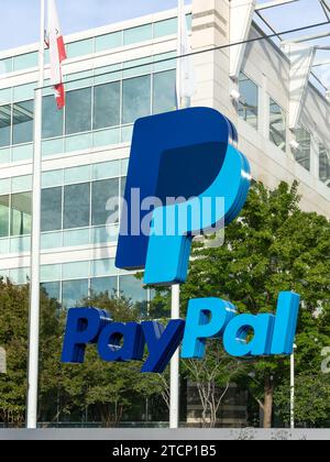 PayPal headquarters in San Jose, California, USA Stock Photo