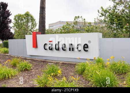 Cadence office in San Jose, California, USA Stock Photo