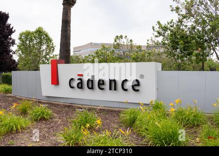 Cadence office in San Jose, California, USA Stock Photo