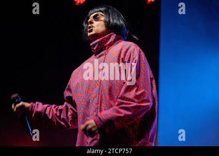 Italy 21 November 2023 Oliver Tree Nickell - Alone in a Crow Cornelius Cummings - live at Fabrique Milan © Andrea Ripamonti / Alamy Stock Photo