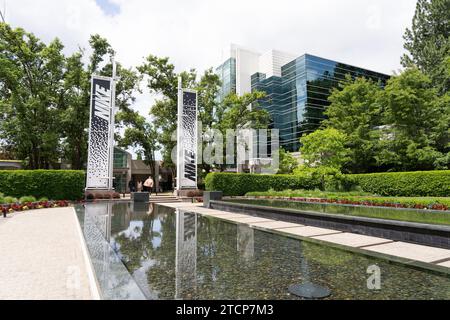 Nike headquarters in Portland,  Oregon, USA Stock Photo