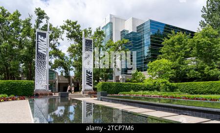 Nike headquarters in Portland,  Oregon, USA Stock Photo