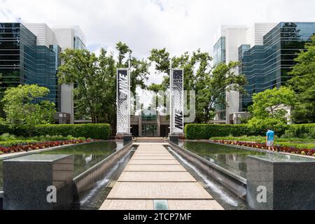 Nike headquarters in Portland,  Oregon, USA Stock Photo