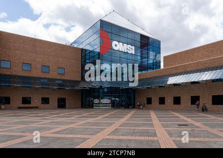 OMSI (The Oregon Museum of Science and Industry) in Portland, Oregon, USA Stock Photo