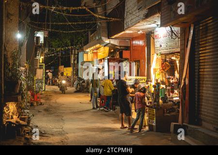 Hauz Khas ViIllage in New Delhi, India Stock Photo