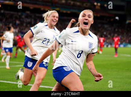 File photo dated 22-07-2023 of Georgia Stanway, whose retaken first-half penalty was enough to earn England a nervy 1-0 victory over World Cup debutants Haiti in their Group D opener at Brisbane Stadium. Issue date: Thursday November 14, 2023. Stock Photo