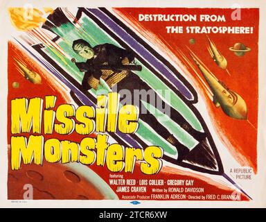 1950s science fiction movie poster - Forbidden Planet (MGM 1950s science fiction movie poster - Forbidden Planet (MGM