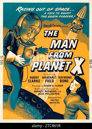1950s science fiction movie poster - Forbidden Planet (MGM 1950s science fiction movie poster - Forbidden Planet (MGM