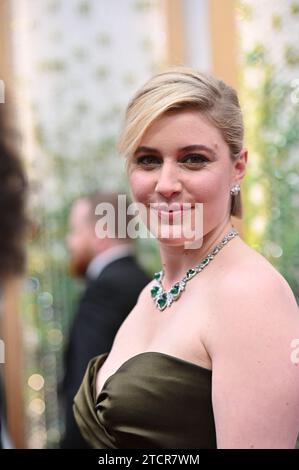 Los Angeles, United States. 14th Dec, 2023. File photo dated February 09, 2020 shows Greta Gerwig attending the 92nd Annual Academy Awards (Oscars) at Hollywood and Highland in Hollywood, Los Angeles, CA, USA. The Cannes Film Festival announced today that Greta Gerwig, director of summer blockbuster Barbie, will preside over the jury at its 77th edition in May. Photo by Lionel Hahn/ABACAPRESS.COM Credit: Abaca Press/Alamy Live News Stock Photo