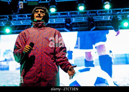 Italy 21 November 2023 Oliver Tree Nickell - Alone in a Crow Cornelius Cummings - live at Fabrique Milan © Andrea Ripamonti / Alamy Stock Photo