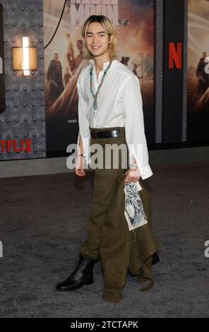 HOLLYWOOD, CA - DECEMBER 13: Sky Yang at the LA Premiere of NETFLIX ...