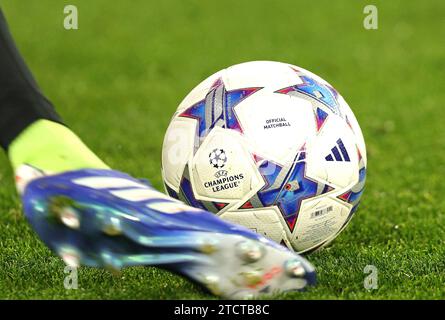 Munich, Deutschland. 29th Nov, 2023. firo: November 29th, 2023, football, soccer, Champions League, season 2023/2024, 5th matchday, FC Bayern Munich - FC Copenhagen 0:0, depositor, general, feature, ball, Credit: dpa/Alamy Live News Stock Photo