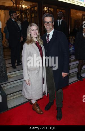 Rachel Parris and Marcus Brigstocke seen attending the press night for the annual pantomime at the London Palladium, which this year is 'Peter Pan' (Photo by Brett Cove / SOPA Images/Sipa USA) Stock Photo