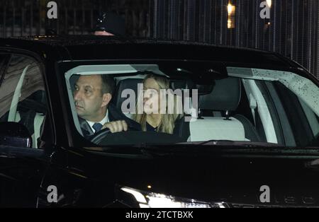 Laura Trott, Chief Secretary of the Treasury, leaves House of Commons after the Conservatives won the vote on the controversial Rwanda bill. Stock Photo