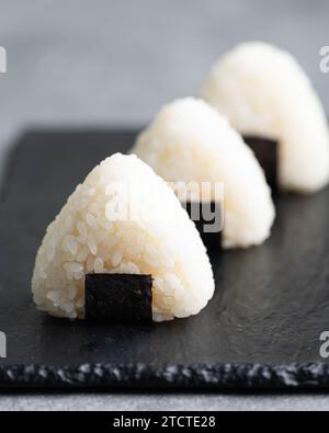 Japanese Tuna Mayo Onigiri Stock Photo