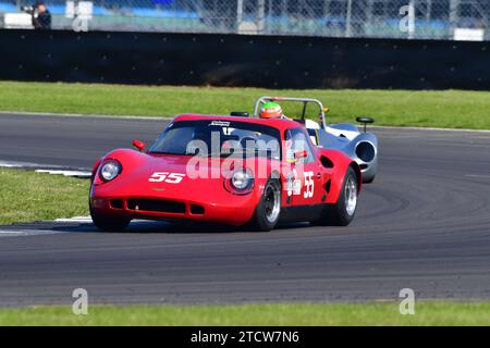 David Forsbrey, Chevron B8, HSCC GT & SR Championship for Guards Trophy and HSCC Thundersports Series, show casing; standard cars, competition GT cars Stock Photo