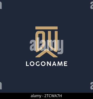 OU initials logo monogram design ideas Stock Vector Image & Art - Alamy