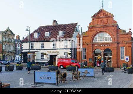 Town Centre, Beverley, East Yorkshire, mid December 2023 Stock Photo