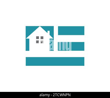 Construction Building Logo Icon Design Stock Vector