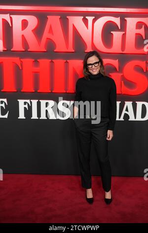 Jennifer Garner attends the opening night gala of Stranger Things: The First Shadow, at the Phoenix Theatre, London. Picture date: Thursday December 14, 2023. Stock Photo