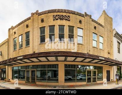 Baton Rouge, LA - 27 October 2023: Famous historic SH Kress department store, site of the first civil rights sit-in the state capital of Louisiana Stock Photo