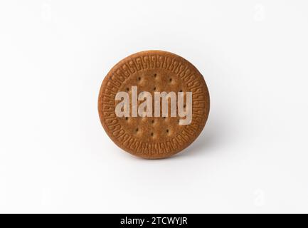 Maria biscuit on white background Stock Photo