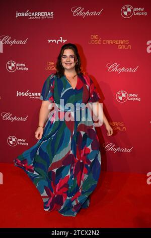 Leipzig, Germany. 14th Dec, 2023. Austrian actress Ronja Forcher is coming to the 29th Jose Carreras Gala. The show from Media City Leipzig will be broadcast live on MDR. Donations are collected for the fight against leukemia. Credit: Hendrik Schmidt/dpa/Alamy Live News Stock Photo