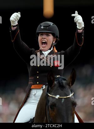 Jagerbomb Ridden By Great Britain's Becky Moody React Following Their ...