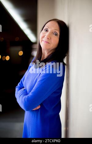 Madrid, January 20, 2014. Interview with Jane Hawking who presents her book 'Journey to Infinity' about her marriage to Stephen Hawking. archdc. Photo: IGNACIO GIL. Credit: Album / Archivo ABC / Ignacio Gil Stock Photo