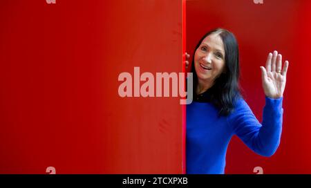 Madrid, January 20, 2014. Interview with Jane Hawking who presents her book 'Journey to Infinity' about her marriage to Stephen Hawking. archdc. Photo: IGNACIO GIL. Credit: Album / Archivo ABC / Ignacio Gil Stock Photo