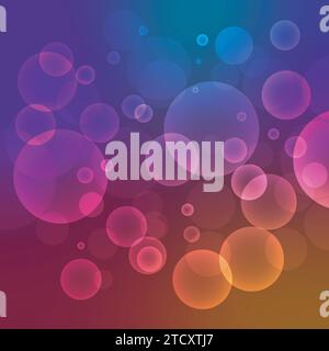 Abstract bokeh vector Abstract bokeh vector illustration background multicolors Stock Vector