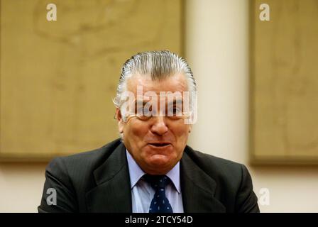 Madrid, 06/26/2017. Luis Bárcenas appears in the Commission of