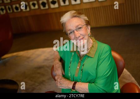 Madrid, 06/20/2017. Interview with Clara María González de Amezúa