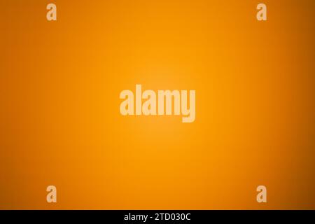 Defocused Blurred Orange Yellow Abstract Gradient Dynamic Background with a Copy Space for a Bright Creative Design Stock Photo