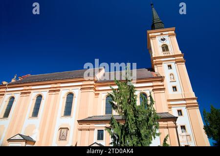 Parish Church Waidhofen an der Thaya,District Waidhofen an der Thaya,Lower Austria,Austria Stock Photo