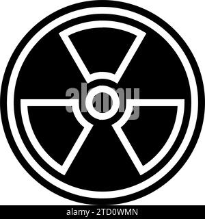 nuclear fuel rod energy glyph icon vector illustration Stock Vector ...