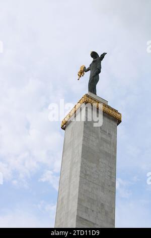 The Medea statue is a monument to Medea, a Colchis Princess of the Greek mythology erected in Batumi, Georgia. Stock Photo