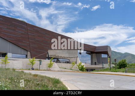 Natural History Museum of Utah in Salt Lake City, Utah, United States Stock Photo