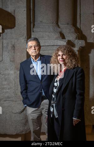 Madrid, 03/09/2023. Prado Museum. Interview with Gioconda Belli and Sergio Ramírez. Photo: Isabel Permuy. Archdc. Credit: Album / Archivo ABC / Isabel B. Permuy Stock Photo