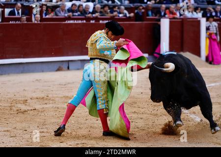 Madrid, 05/18/2023. Las Ventas Bullring. San Isidro Fair. Bullfight of Morante de la Puebla, Juli and Tomás Rufo. Photo: Guillermo Navarro. Archdc. Credit: Album / Archivo ABC / Guillermo Navarro Stock Photo