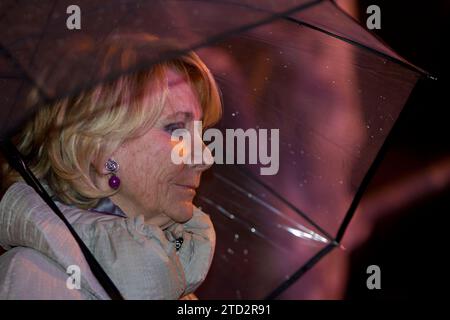 01/22/2014 Madrid. Tribute to Gregorio Ordoñez with Esperanza Aguirre Cristina Cifuentes, Jaime Mayor Oreja photo, Isabel Permuy ARCHDC. Credit: Album / Archivo ABC / Isabel B Permuy Stock Photo