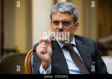 Madrid, 04/02/2019. Interview with Jaime Malet, president of the US Chamber of Commerce in Spain. Photo: Ángel de Antonio Archdc. Credit: Album / Archivo ABC / Ángel de Antonio Stock Photo