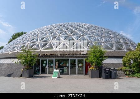 Bloedel Conservatory in Vancouver, British Columbia, Canada, on July 7, 2023. Stock Photo