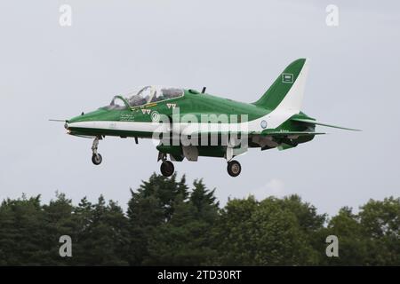 8808, a BAe Hawk 65 operated by the Saudi Hawks (or Saudi Falcons), the ...