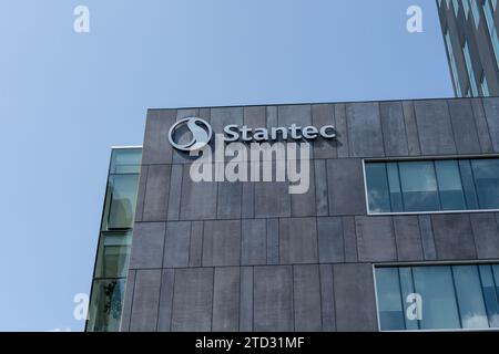 Stantec office in Winnipeg, Manitoba, Canada Stock Photo