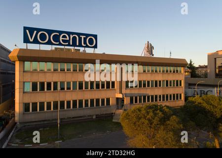 Madrid, 05/14/2019. Vocento and Abc headquarters at 7 Juan Ignacio Luca de Tena Street. Photo: Matias Nieto Archdc. Credit: Album / Archivo ABC / Matías Nieto Koenig Stock Photo