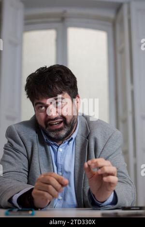 Madrid, 04/23/2019. Interview with Carlos Sánchez Mato, Madrid en Pie candidate for mayor of Madrid. Photo: Isabel Permuy ARCHDC. Credit: Album / Archivo ABC / Ignacio Gil Stock Photo