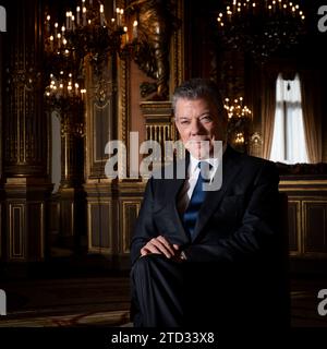 Madrid, 03/26/2019. Interview Juan Manuel Santos, former president of Colombia and Nobel Prize winner. Photo: Maya Balanya ARCHDC. Credit: Album / Archivo ABC / Maya Balanya Stock Photo