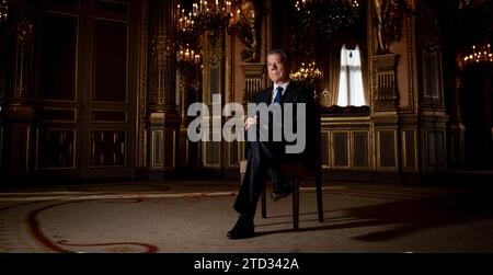 Madrid, 03/26/2019. Interview Juan Manuel Santos, former president of Colombia and Nobel Prize winner. Photo: Maya Balanya ARCHDC. Credit: Album / Archivo ABC / Maya Balanya Stock Photo