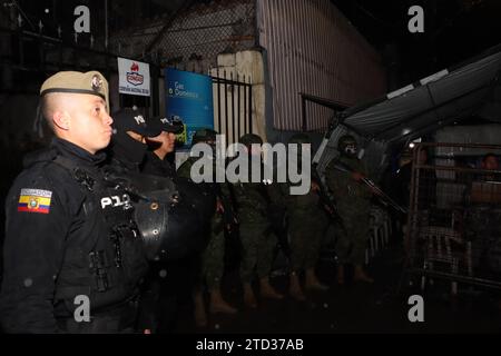 WILMAN-TERAN-CARCEL-4 Quito, viernes 15 de diciembre del 2023 Llegada del Presidente de la Judicatura Wilman Teran, a la carcel 4 de Quito, detenido en el operativo Metastasis, impulsado por la Fiscalia General del Estado. Fotos:Rolando Enriquez/API Quito Pichincha Ecuador CLJ-WILMAN-TERAN-CARCEL-4-8b0609a0ad7b87d7a0ec9e9e91743531 *** WILMAN TERAN CARCEL 4 Quito, Friday, December 15, 2023 Arrival of the President of the Judiciary Wilman Teran, at the jail 4 in Quito, arrested in the Metastasis operation, promoted by the Attorney Generals Office Photos Rolando Enriquez API Quito Pichincha Ecuad Stock Photo